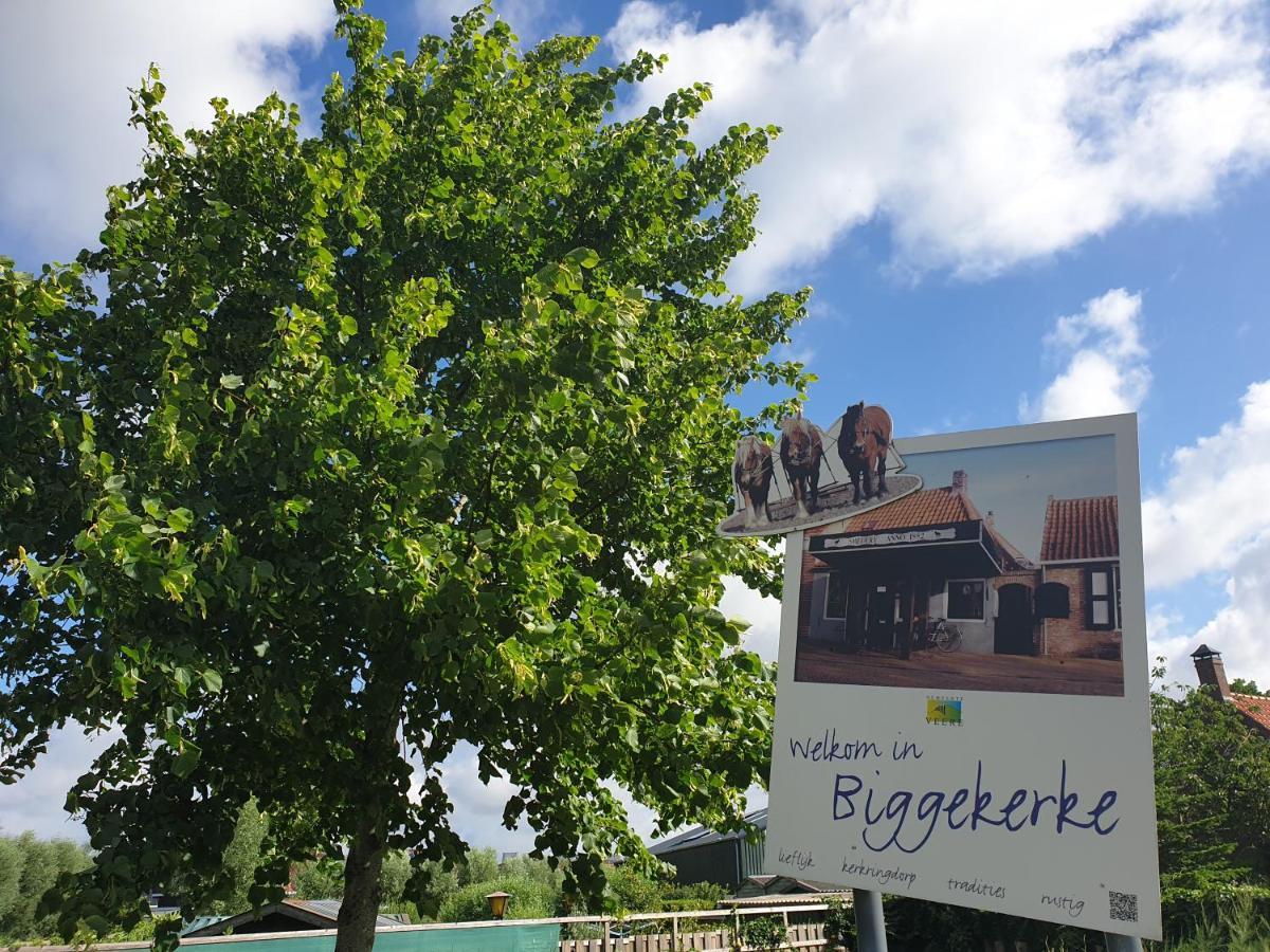 Luxe, sfeervol en ruimtelijk tiny house in het pittoreske Biggekerke Buitenkant foto