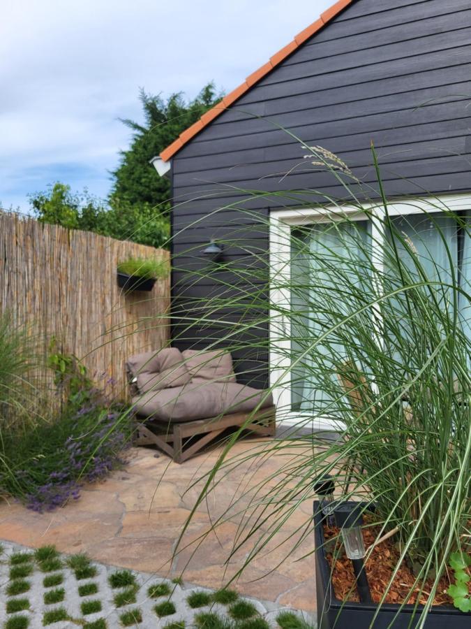 Luxe, sfeervol en ruimtelijk tiny house in het pittoreske Biggekerke Buitenkant foto